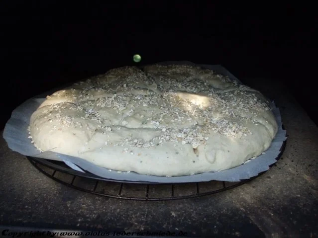 Rezept: Lederschmiedes Fladenbrot mit Jiaogulan Bild Nr. 7 Lederschmiedes Fladenbrot mit Jiaogulan - Rezept - Bild Nr. 7