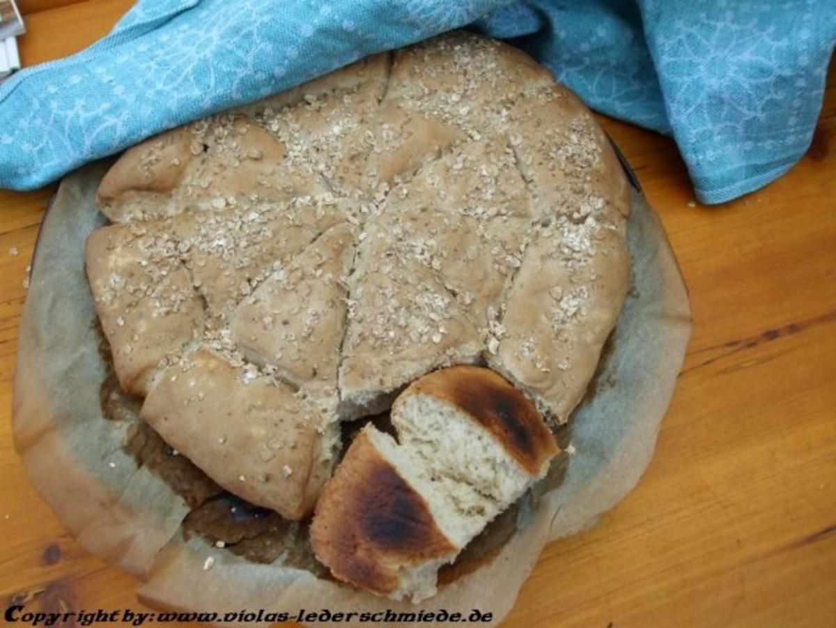 Lederschmiedes Fladenbrot mit Jiaogulan - Rezept - Bild Nr. 8