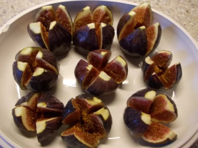Gebackene Feigen mit Gorgonzola und Schinken - Rezept - Bild Nr. 3