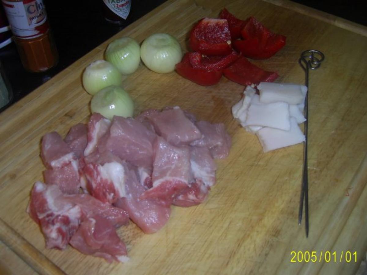 Fleischspieße: Herzhafte Schaschlik - Rezept - Bild Nr. 3