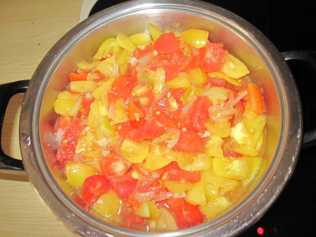 Italienische Tomatensauce - eingekocht - Rezept - Bild Nr. 3