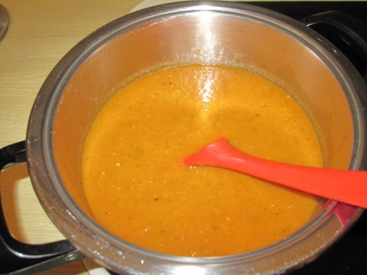 Italienische Tomatensauce eingekocht - einfach - 45 kcal/100g