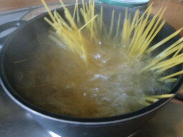 Pfannengericht Spaghetti mit Kürbis und Möhre - Rezept - Bild Nr. 5