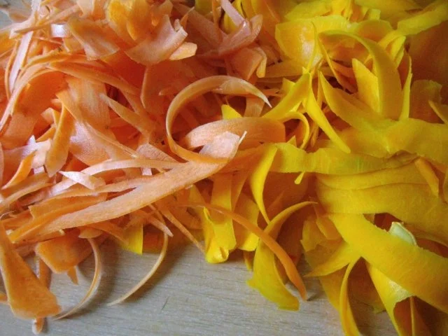 Pfannengericht Spaghetti mit Kürbis und Möhre - Rezept - Bild Nr. 8