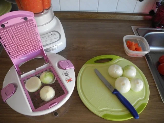 Rezept: Vorräte : Tomaten - Curry mit Paprika Bild Nr. 3 Vorräte : Tomaten - Curry mit Paprika - Rezept - Bild Nr. 3