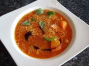 Kürbis-Kichererbsen-Suppe - Rezept