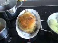 Schwein: Spanferkelkeule mit Rotkohl - Rezept - Bild Nr. 7