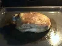 Schwein: Spanferkelkeule mit Rotkohl - Rezept - Bild Nr. 6