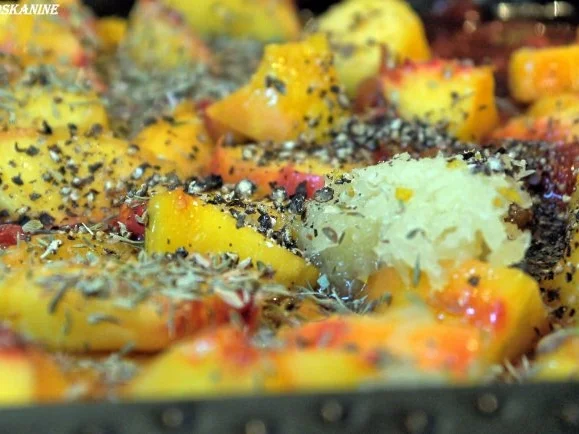 Spaghetti mit Tomaten-Pfirsich-Sauce - Rezept - Bild Nr. 11