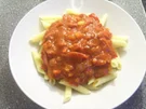 Pasta-Paprika-Salami - Rezept