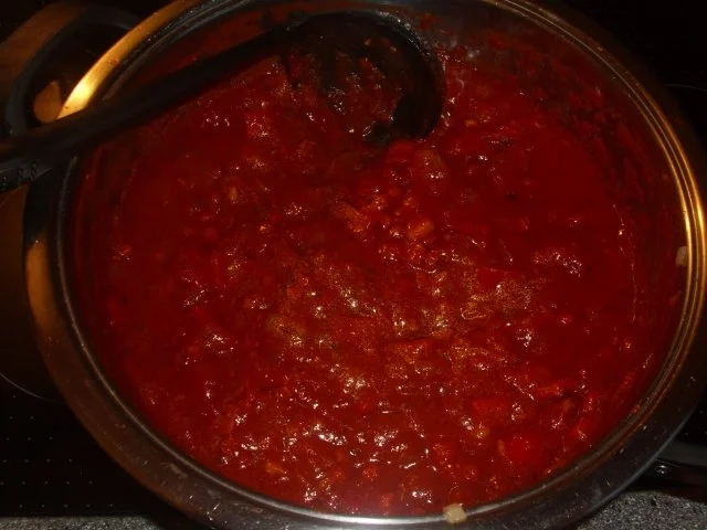 Rezept: Pasta-Paprika-Salami Bild Nr. 5 Pasta-Paprika-Salami - Rezept - Bild Nr. 5