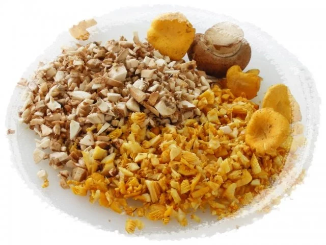 Rezept: Pilz-Frikadellen mit Avocadosauce Bild Nr. 3 Pilz-Frikadellen mit Avocadosauce - Rezept - Bild Nr. 3