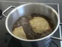 Schwein: Saftiger Schmorbraten mit deftigem Bohnengemüse - Rezept - Bild Nr. 4