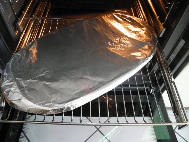 Schwein : Gewickelter Schinken auf Apfel - Weißkohl - Gemüse - Rezept - Bild Nr. 13