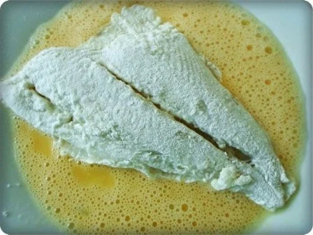 Gebratene Scholle,   süß - sauer  eingelegt - Rezept - Bild Nr. 7