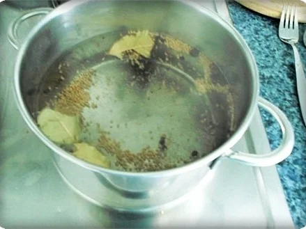 Gebratene Scholle,   süß - sauer  eingelegt - Rezept - Bild Nr. 12