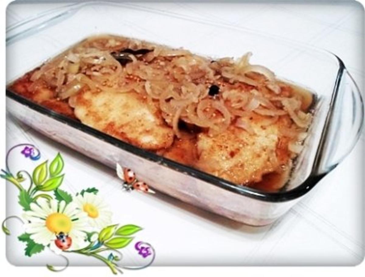 Gebratene Scholle, süß - sauer eingelegt - Rezept - kochbar.de