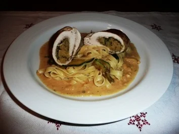 Hähnchenfilet mit Senfsoße - Rezept