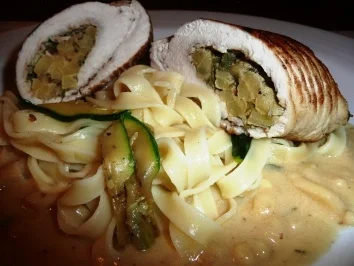 Hähnchenfilet mit Senfsoße - Rezept