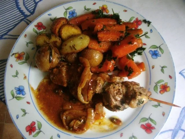 Rezept: Filetspieße in Pfeffersauce Bild Nr. 12 Filetspieße in Pfeffersauce - Rezept - Bild Nr. 12