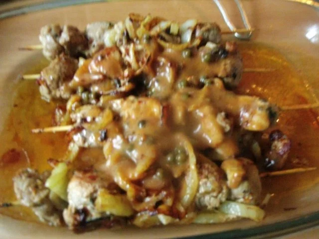 Rezept: Filetspieße in Pfeffersauce Bild Nr. 14 Filetspieße in Pfeffersauce - Rezept - Bild Nr. 14