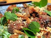 Bun nem nuong - Honigfrikadellen mit Reisnudeln - Rezept