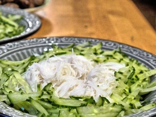 Bun nem nuong - Honigfrikadellen mit Reisnudeln - Rezept - Bild Nr. 16