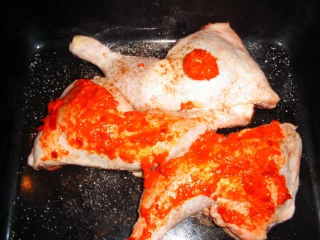 Hähnchenkeulen etwas scharf - Rezept - Bild Nr. 3