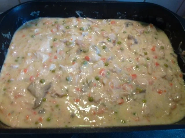 Ein einfaches Hähnchenbrustfilet-Frikassee - Rezept