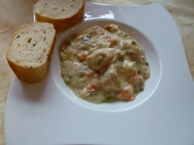 Ein einfaches Hähnchenbrustfilet-Frikassee - Rezept - Bild Nr. 2