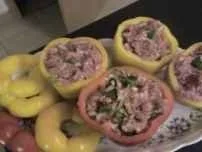 Hackfleisch: Deftig gefüllte Paprikaschoten - Rezept - Bild Nr. 3