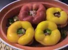 Hackfleisch: Deftig gefüllte Paprikaschoten - Rezept