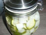 Einkochen : Zucchini und Kohlrabi - Rezept