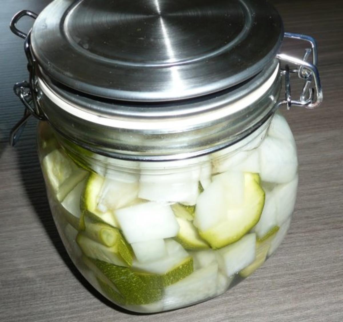 Bilder für Einkochen : Zucchini und Kohlrabi - Rezept