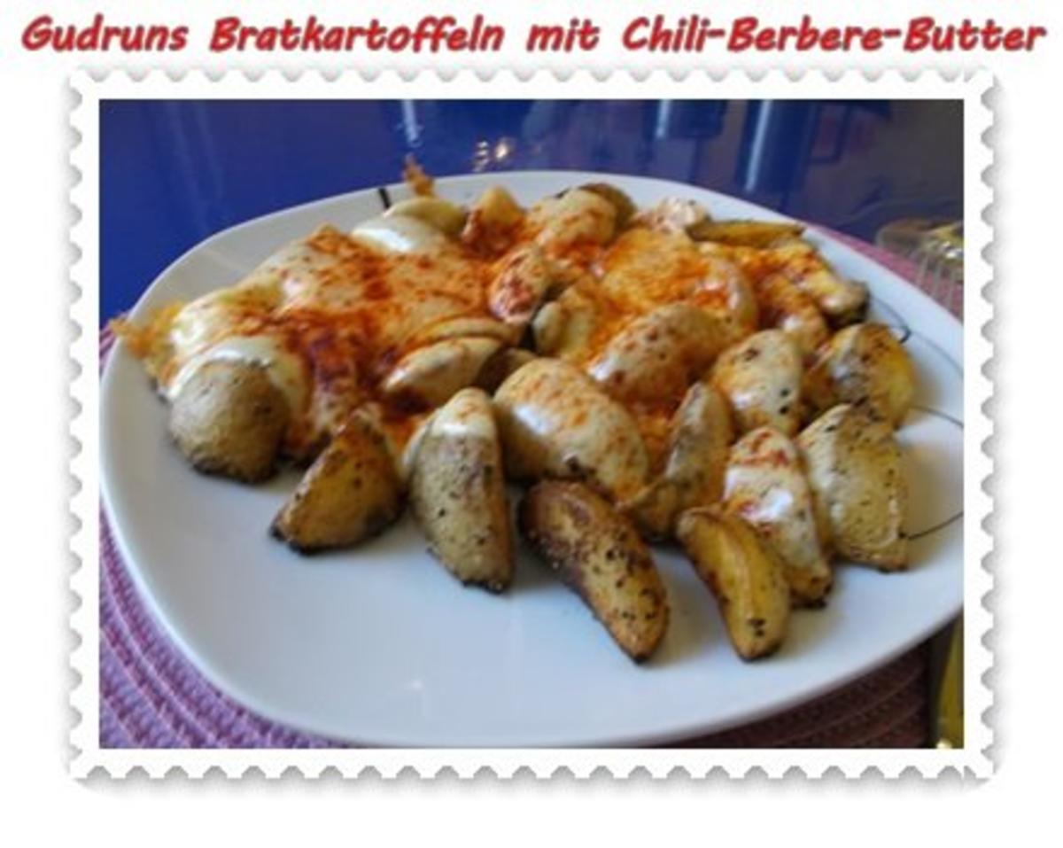 Bilder für Kartoffeln: Bratkartoffeln mit Chili-Berbere-Butter - Rezept