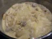 Huhn: Würzig cremiges Hühner-Frikasee - Rezept