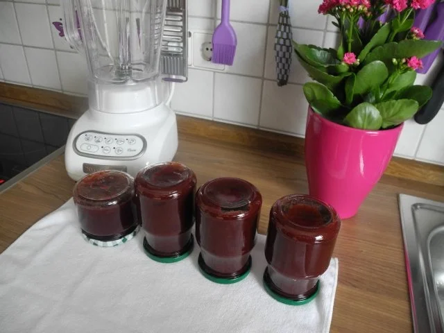 Rezept: Marmelade : Pflaumenmus mal gemixt Bild Nr. 13 Marmelade : Pflaumenmus mal gemixt - Rezept - Bild Nr. 13