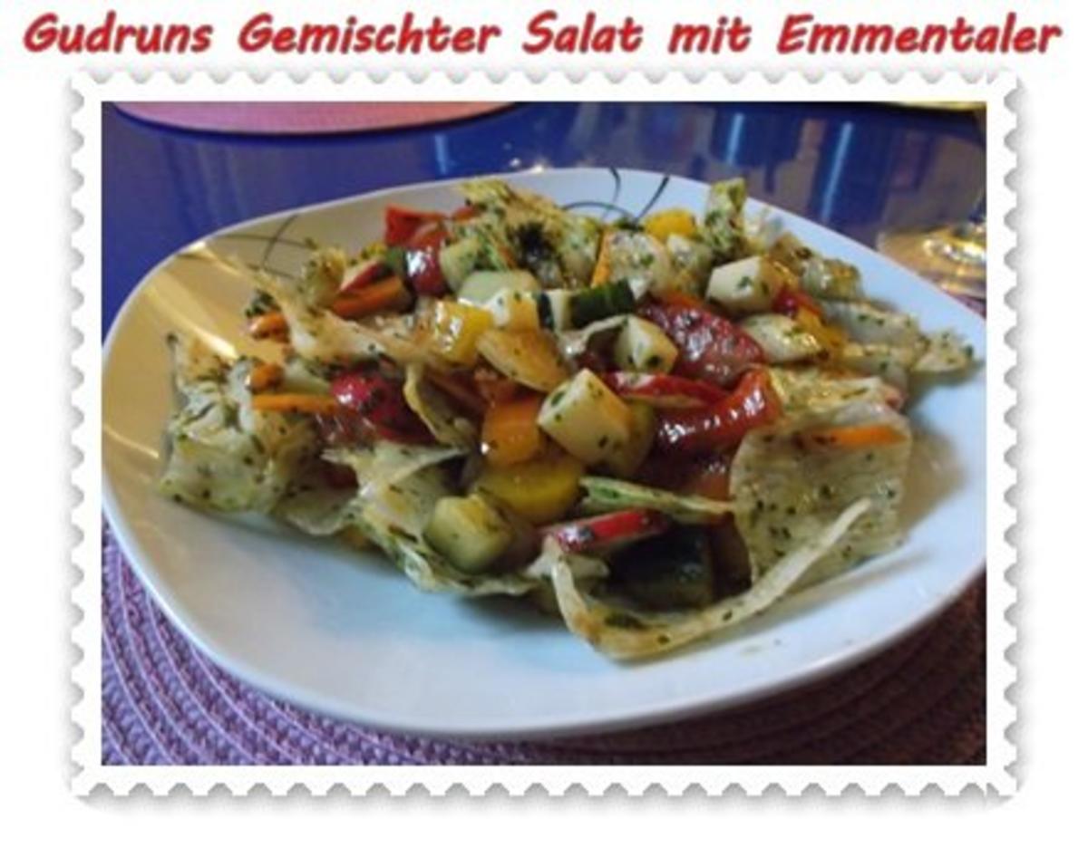 Salat: Gemischter Salat mit Emmentaler - Rezept