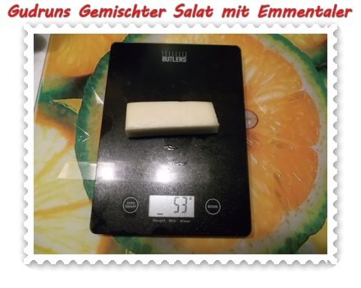 Salat: Gemischter Salat mit Emmentaler - Rezept - Bild Nr. 5