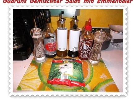 Salat: Gemischter Salat mit Emmentaler - Rezept - Bild Nr. 7
