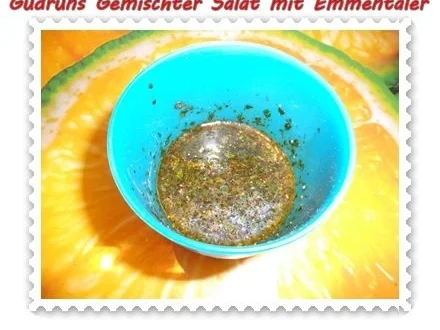Salat: Gemischter Salat mit Emmentaler - Rezept - Bild Nr. 8