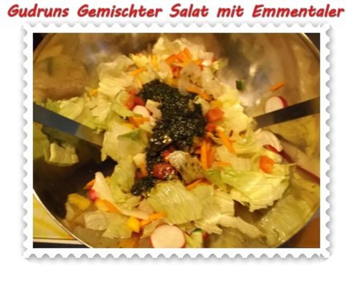 Salat: Gemischter Salat mit Emmentaler - Rezept - Bild Nr. 9