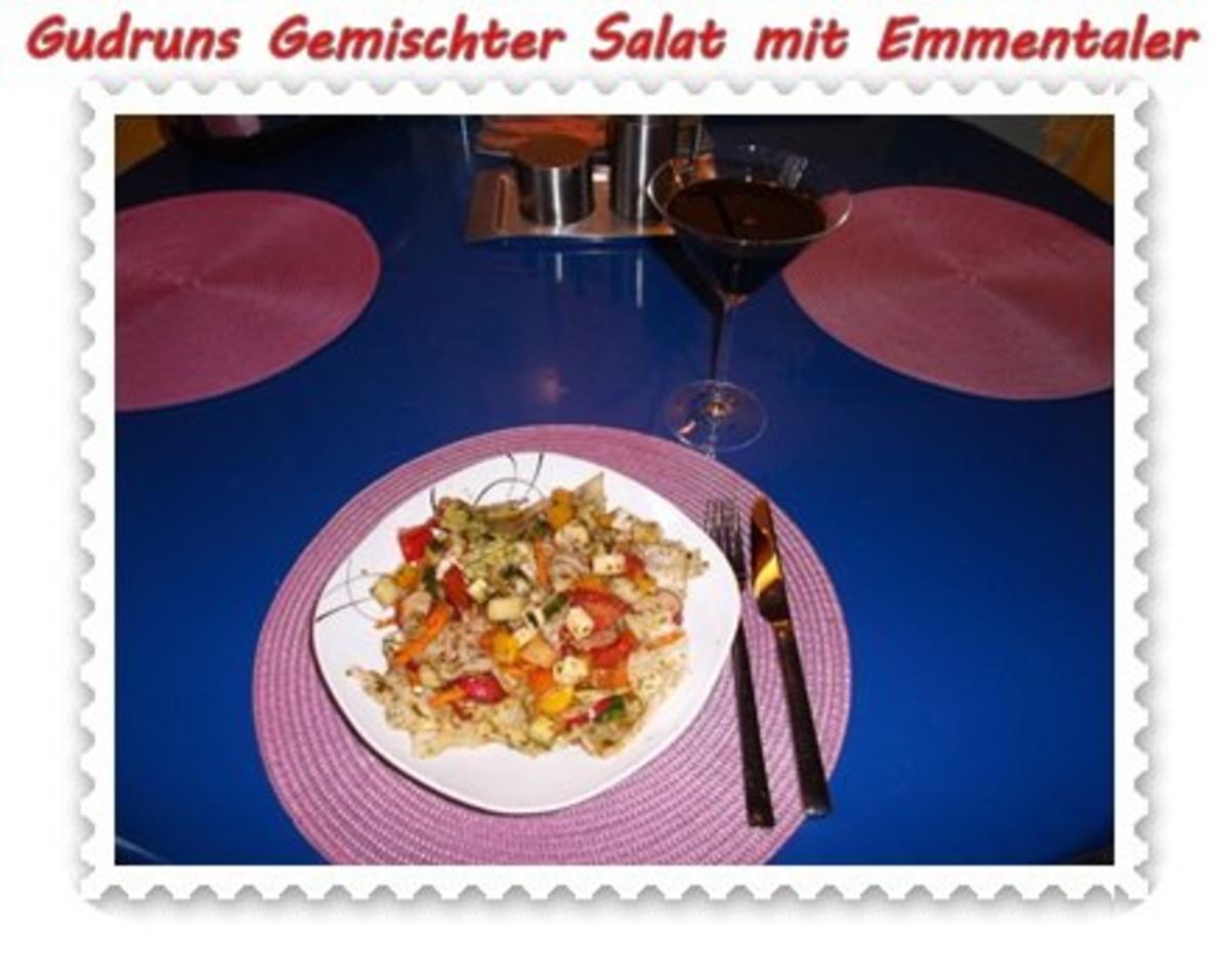 Salat: Gemischter Salat mit Emmentaler - Rezept - Bild Nr. 10