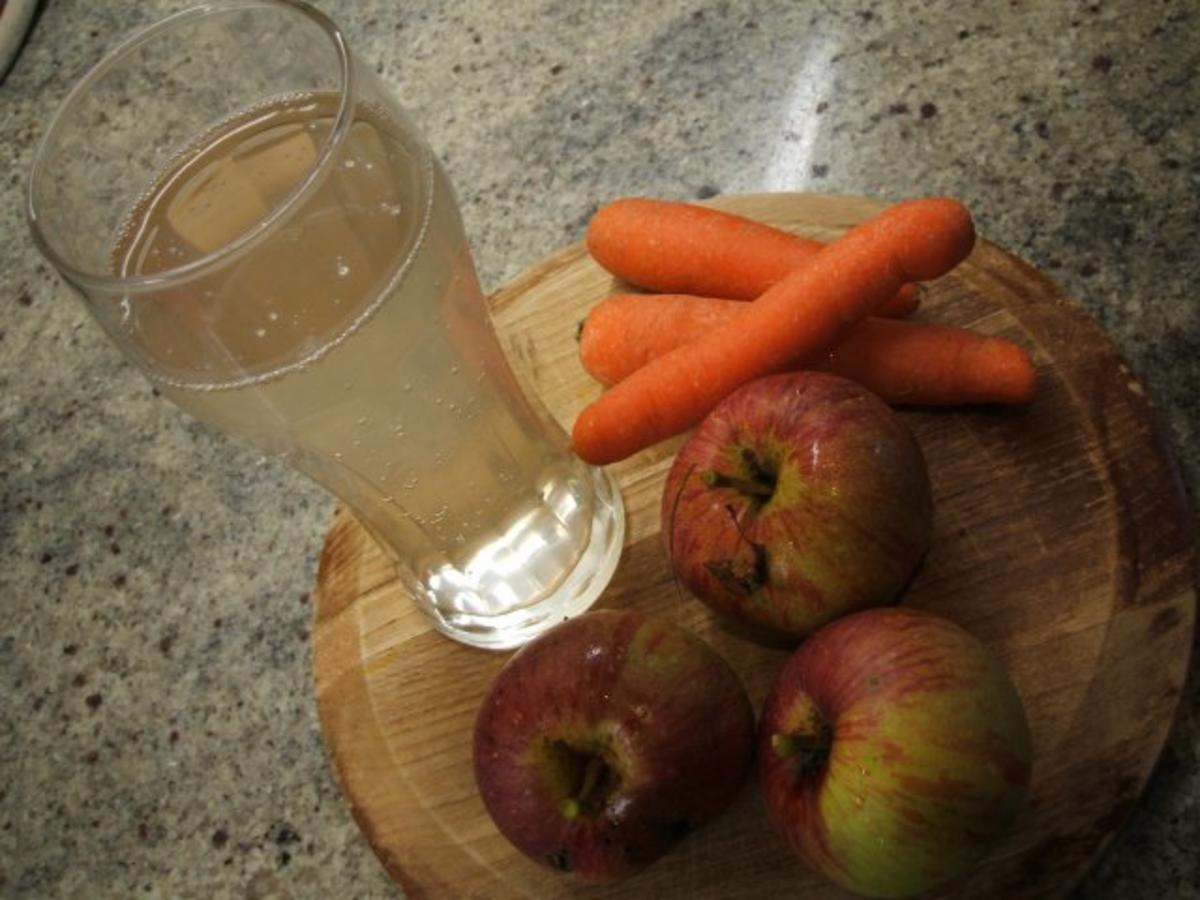 Vorrat: Apfel-Karotten-Saft - Rezept