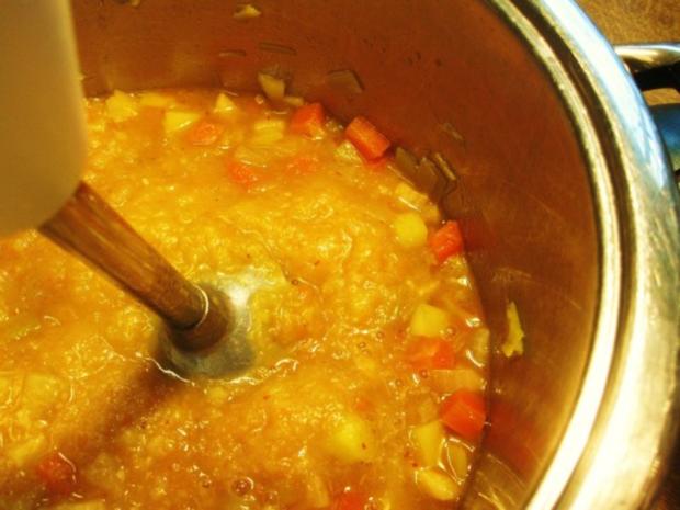 Gemüsesuppe aus Resten - püriert - Rezept - kochbar.de