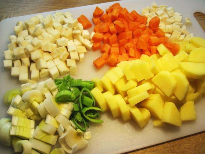 Gemüsesuppe aus Resten püriert - einfach - von mimi