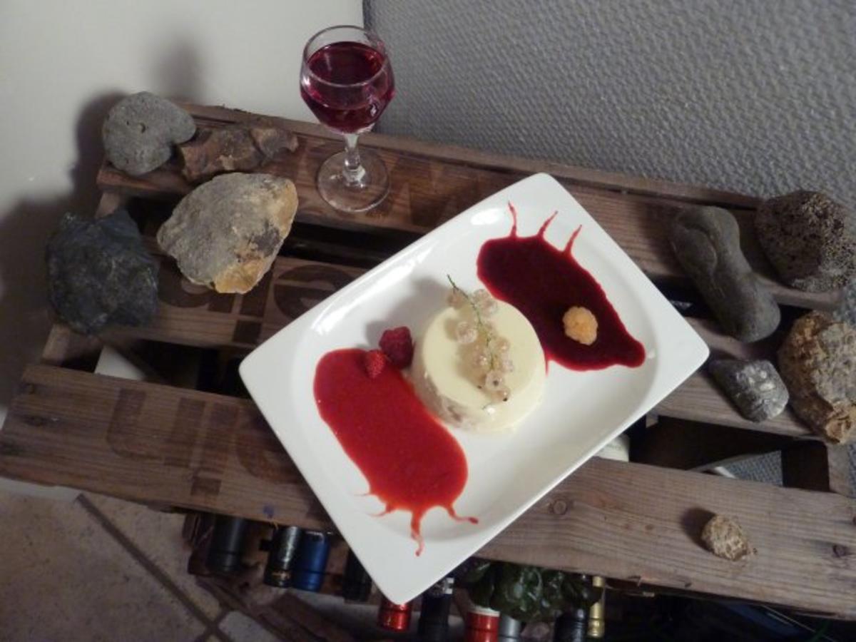 Bilder für Panna Cotta auf Sommerfrüchtespiegel - Rezept