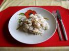 Gurken Risotto mit Garnelen - Rezept