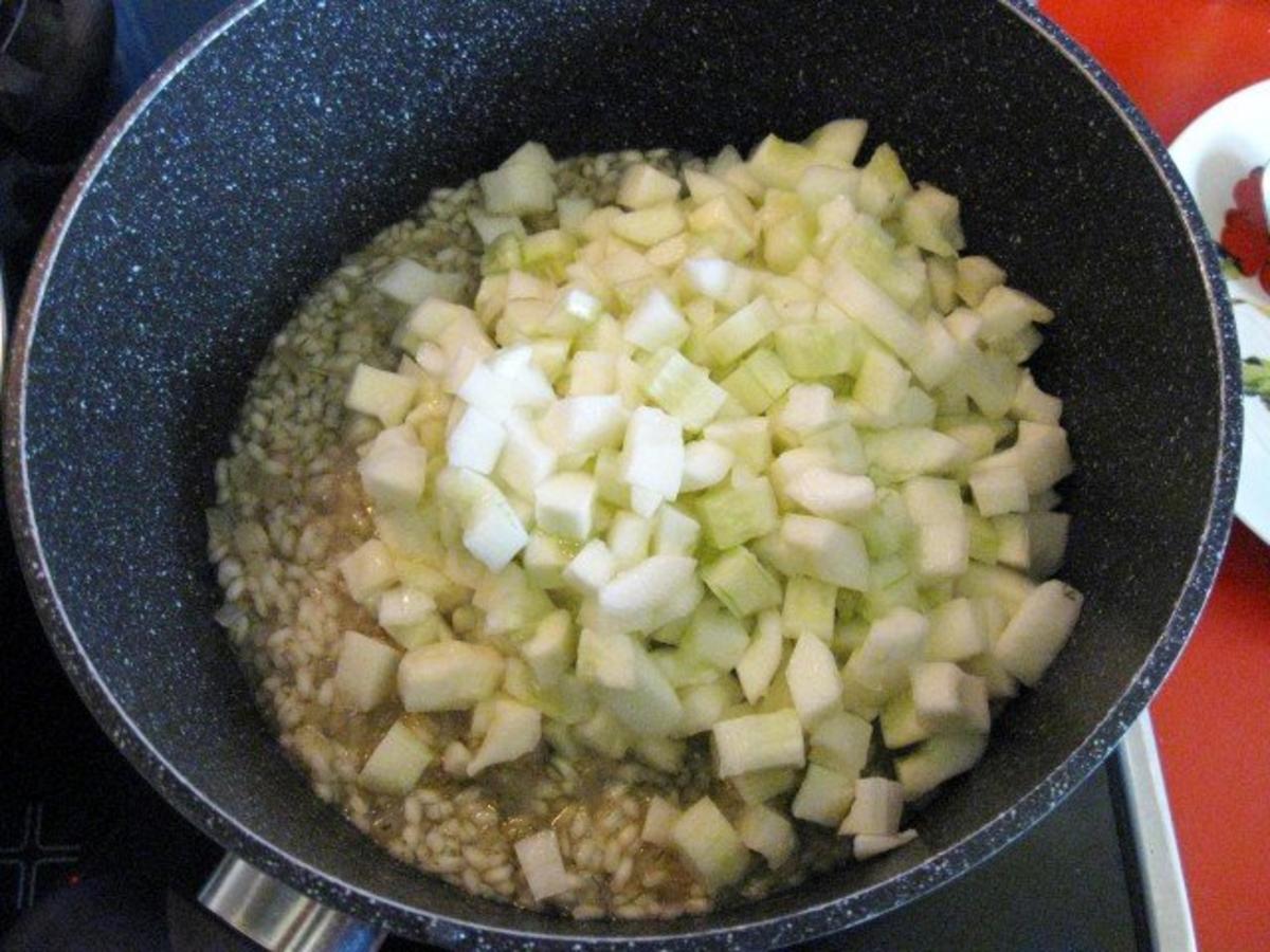 Gurken Risotto mit Garnelen - Rezept - Bild Nr. 7