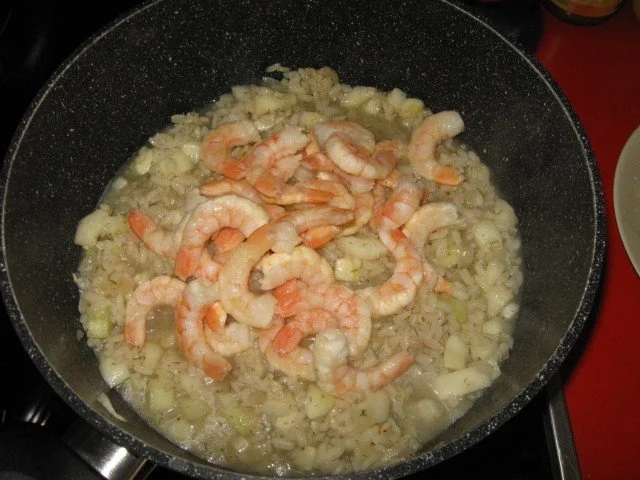 Gurken Risotto mit Garnelen - Rezept - Bild Nr. 9